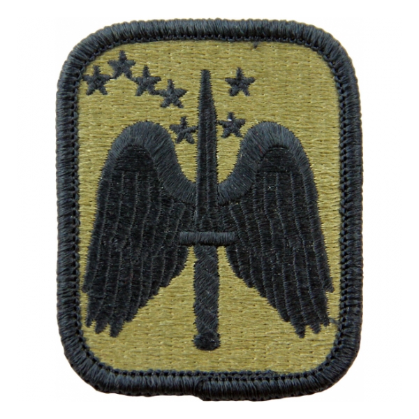 16th Aviation Brigade Scorpion / OCP Patch With Hook Fastener