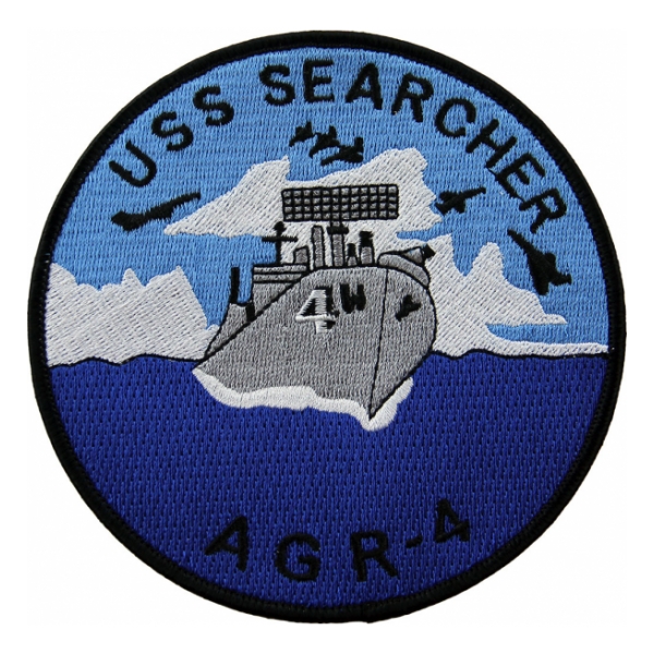 USS Searcher AGR-4 Ship Patch