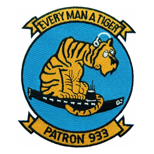 Navy Patrol Squadron VP-933 Patch