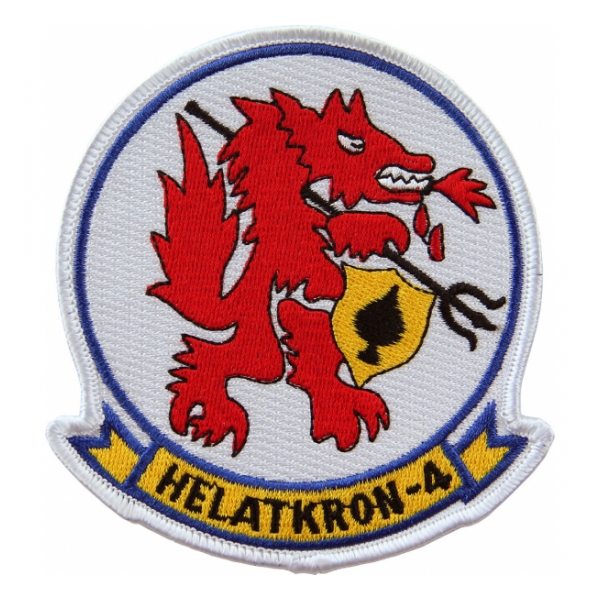 Navy Helicopter Light Attack Squadron HAL-4 Patch