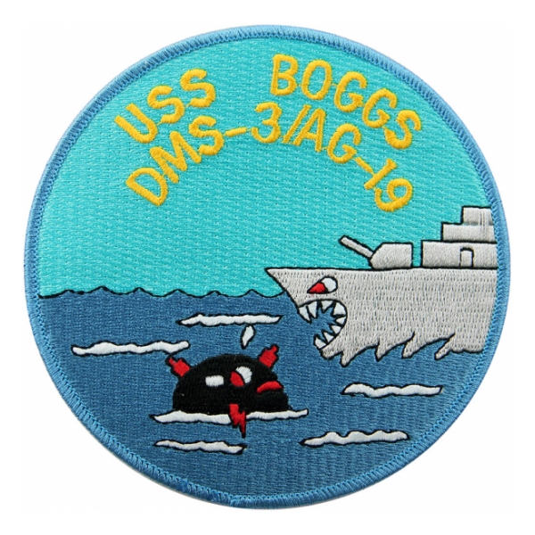 USS Boggs DMS-3 / AG-19 Ship Patch