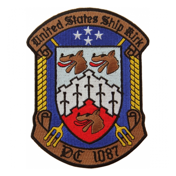USS Kirk DE-1087 Ship Patch