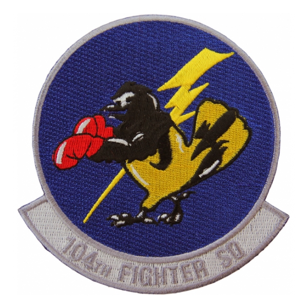 Air Force 104th Fighter Squadron Patch