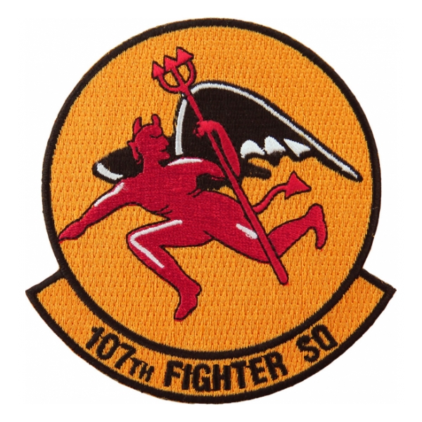 Air Force 107th Fighter Squadron Patch