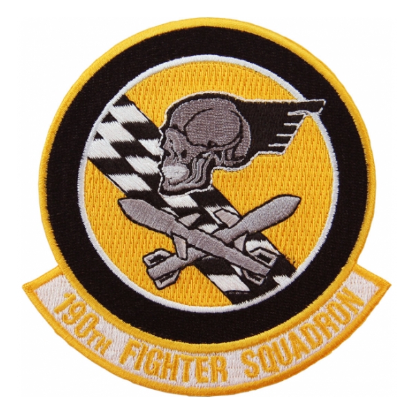 Air Force 190th Fighter Squadron Patch