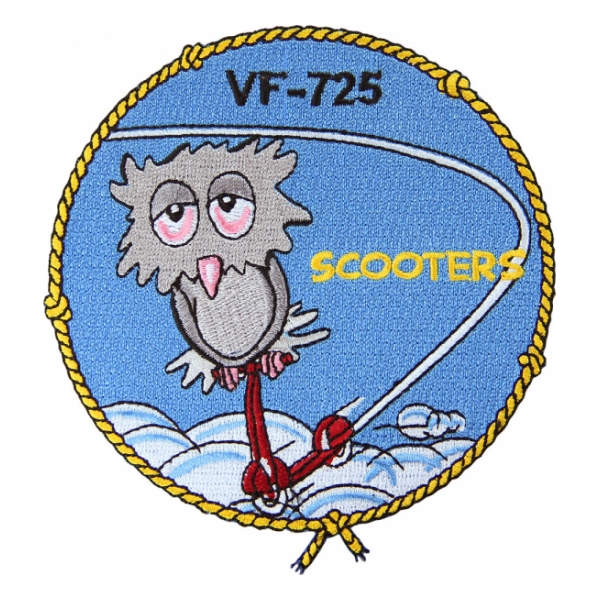 Navy Fighter Squadron VF-725 (Scooters) Patch