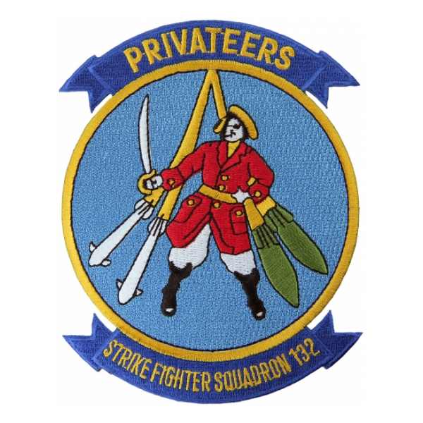 Navy Strike Fighter Squadron VFA-132 (Privateers)  Patch