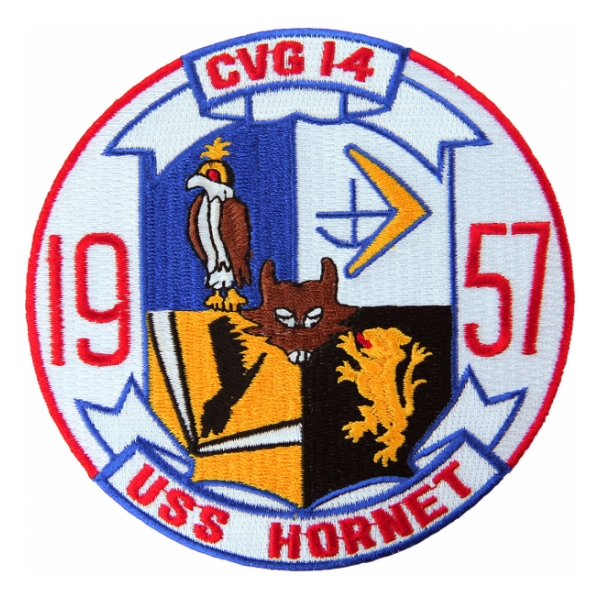 USS Hornet CVG-14 1957 Ship Patch