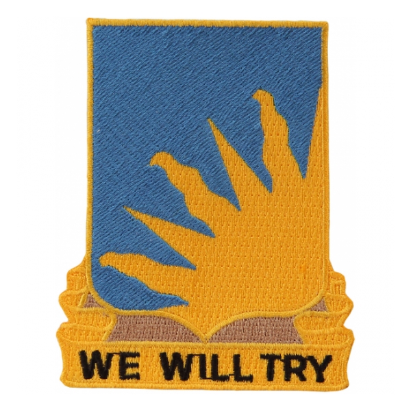 Army 389th Infantry Regiment (We Will Try) Patch