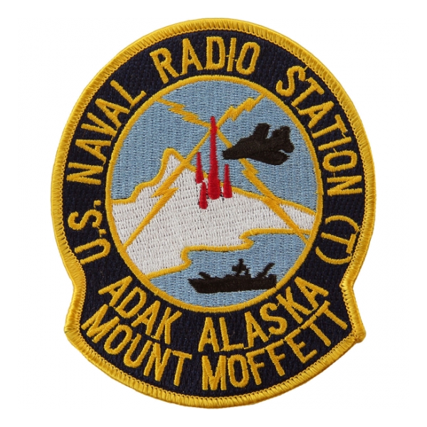 Naval Radio Station Adak, Alaska Mount Moffett Patch