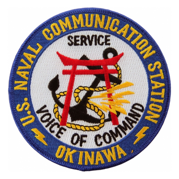 Naval Communication Station Okinawa Patch