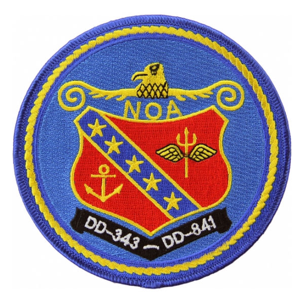 USS Noa DD-343 / DD-841 Ship Patch