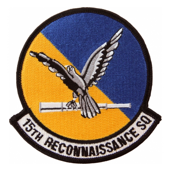 Air Force 15th Reconnaissance Squadron Patch