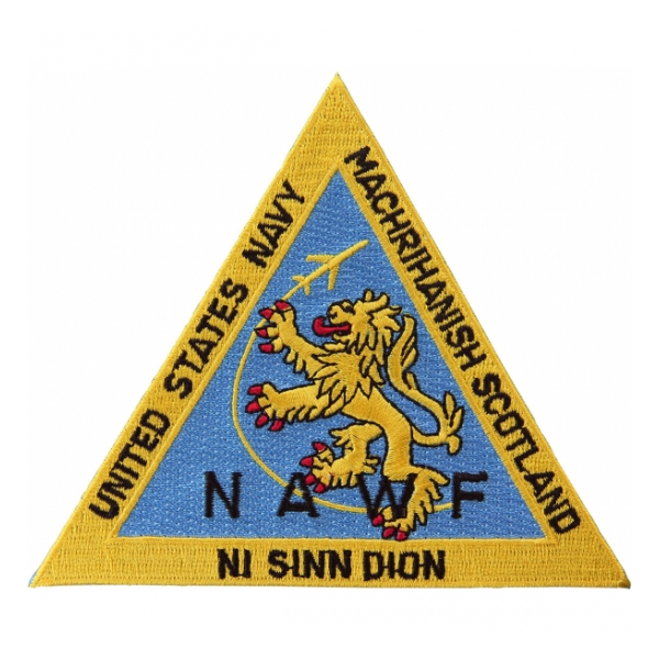 Naval Air Weapons Facility Machrihanish, Scotland Patch