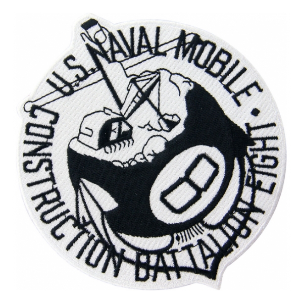 8th Naval Mobile Construction Battalion Patch