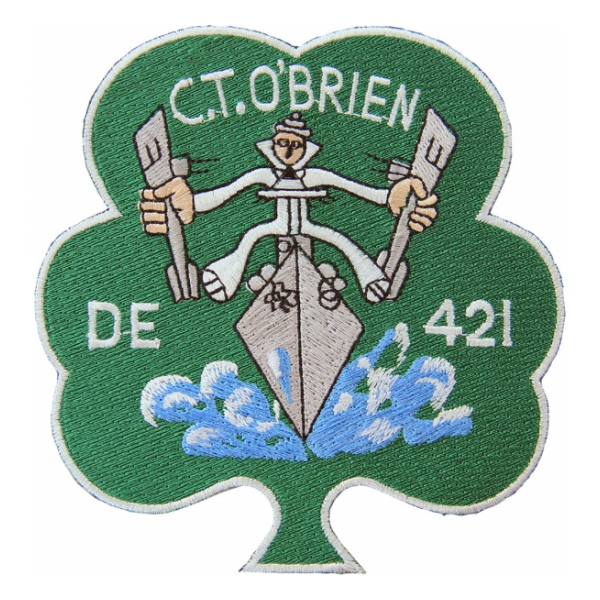 USS Chester T. O'Brien DE-421 Ship Patch