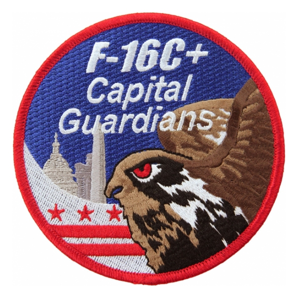 Air Force 121st Fighter Squadron F-16C+ Capitol Guardians Patch