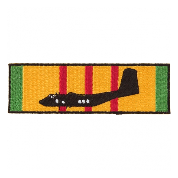 C-7 Silhouette Vietnam Service Ribbon Patch