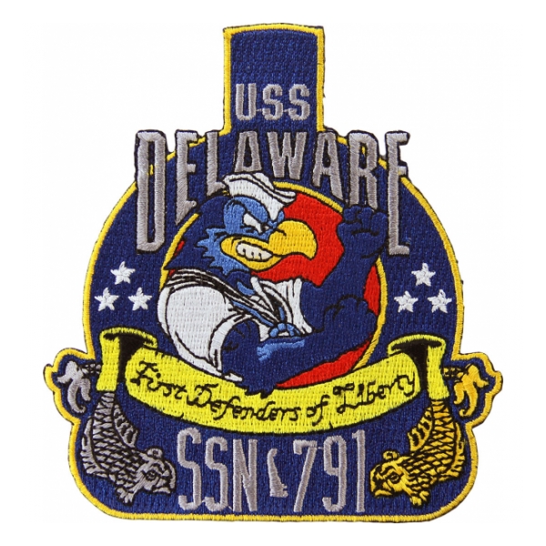 USS Delaware SSN-791 Patch