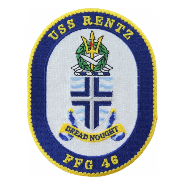 USS Rentz FFG-46 Ship Patch