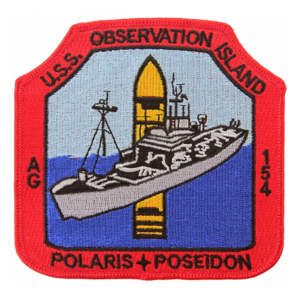 USS Observation Island AGS-154 Ship Patch