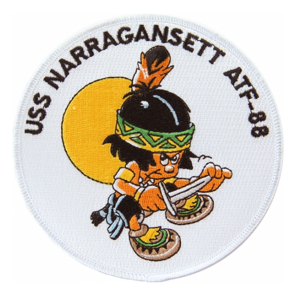 USS Marragansett ATF-88 Ship Patch