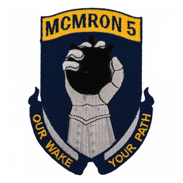 Navy Mine Countermeasures MCMRON 5 Patch