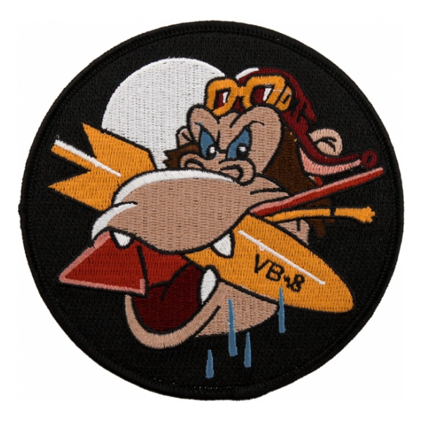 Navy Bombing Squadron VB-8 Patch