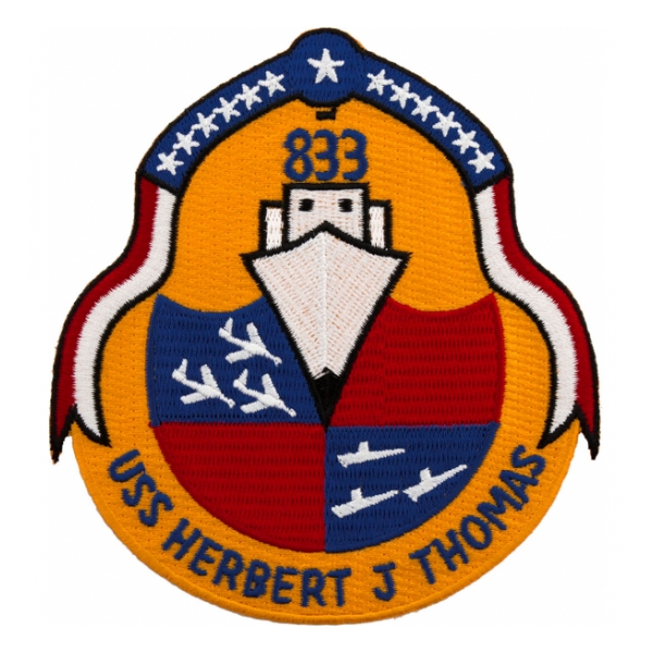 USS Herbert J Thomas DD-833 Ship Patch