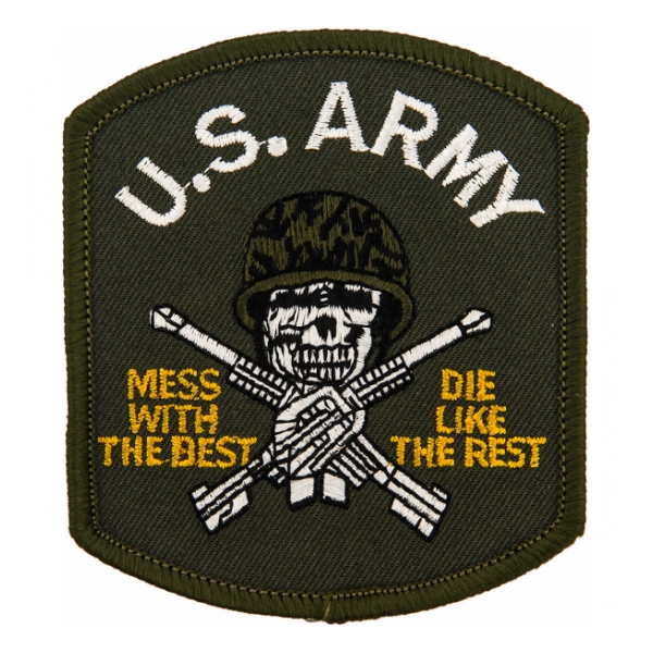 US Army Mess With The Best Patch