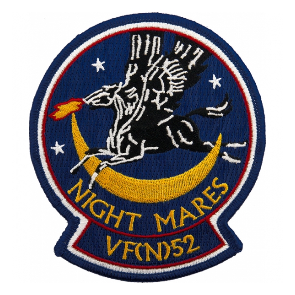 Navy Vertical Night Fighter Squadron VF(N) 52 (Night Mares) Patch