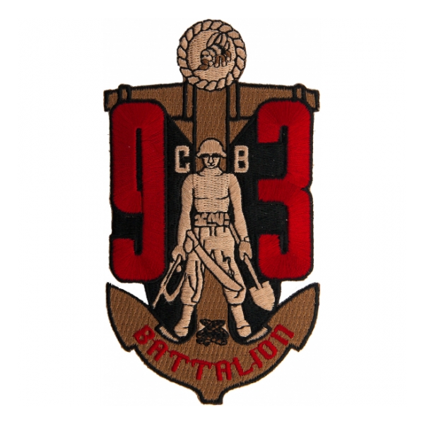 93rd Naval Construction Battalion Patch