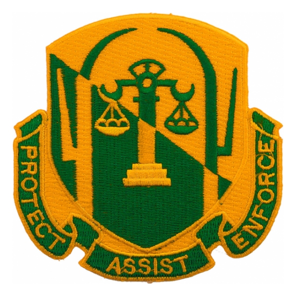 Military Police Regiment Patch