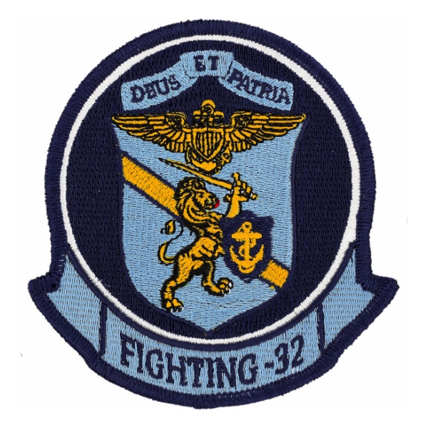 Navy Fighter Squadron VF-32 (Deus Et Patria) Patch