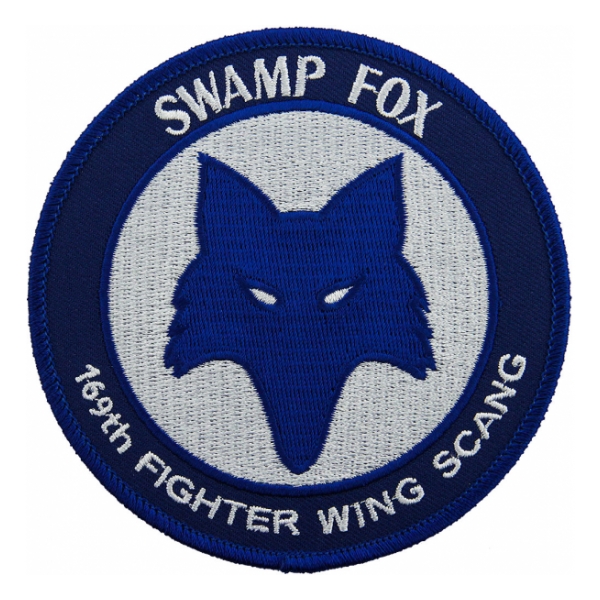 Air Force 169th Fighter Wing South Carolina Air National Guard (Swamp Fox) Patch