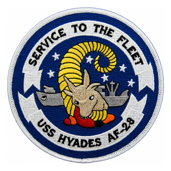 USS Hyades AF-28 Ship Patch