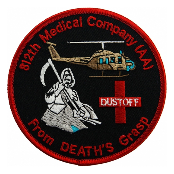 812th Medical Company AA (From Death's Grasp) Patch
