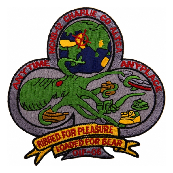 12th Navy Cargo Handling Battalion, Charlie Co. Patch