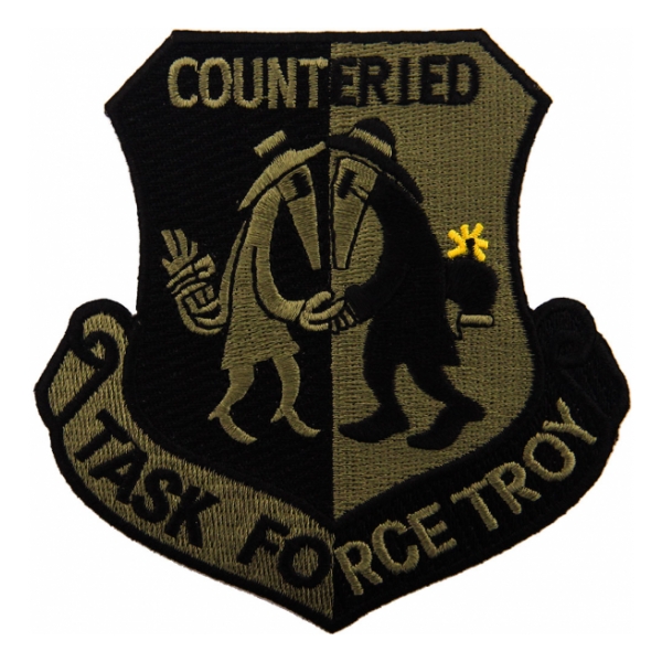 Task Force Troy (Green / Black) Patch