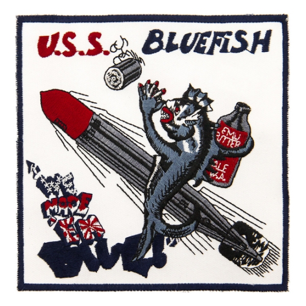 USS Bluefish SS-222 Submarine Patch