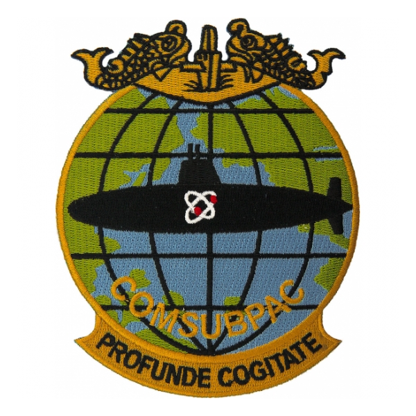 Navy Command Submarine Pacific Fleet COMSUBPAC Patch