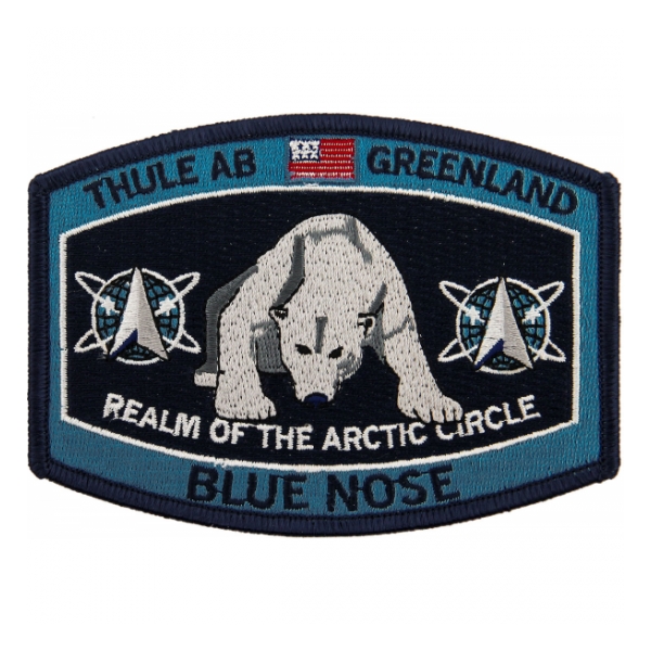 Thule Air Base Greenland Blue Nose Patch
