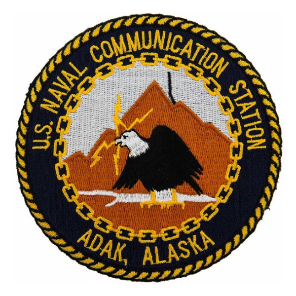 Naval Communication Station Adak, Alaska Patch