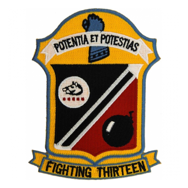 Navy Fighter Squadron VF-13 (Fighting Thirteen) Patch