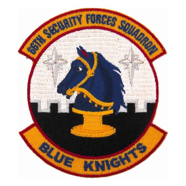 Air Force 66th Security Forces Squadron (Blue Knights) Patch