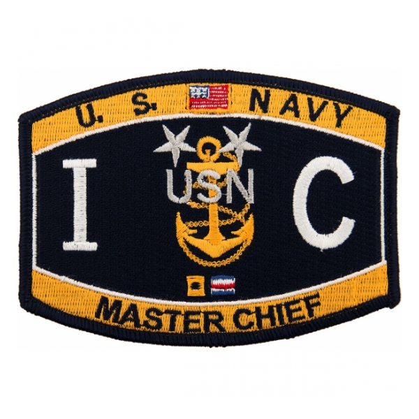 USN RATE IC Interior Communications Electrician Master Chief Patch