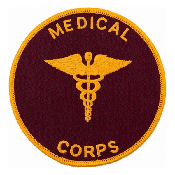 Medical Corps Round Patch