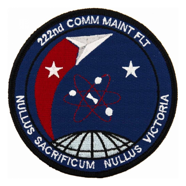 Air Force 222nd Communication Maintenance Flight Patch