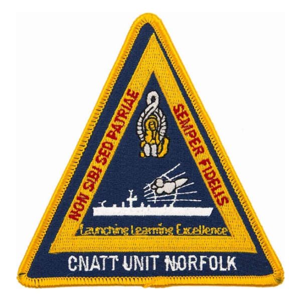 Center For Naval Aviation Technical Training Norfolk, VA Patch