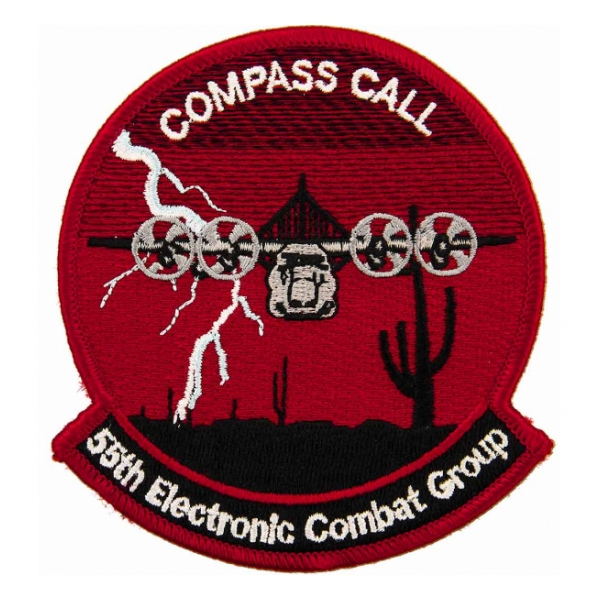Air Force 55th Electronic Combat Group Patch